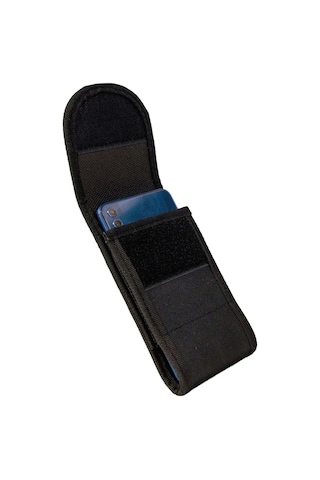 Kemere Takılan Telefon Bölmeli Bel Çantası Cırt Cırtlı Model