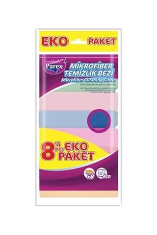 Mikrofiber Temizlik Bezi 8&apos Li 0