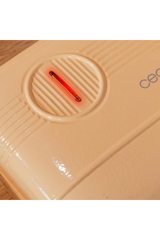 Cecotec Rock Ntoast Retro One Red 700 W 3 ü 1 Arada Sandviç Makinesi