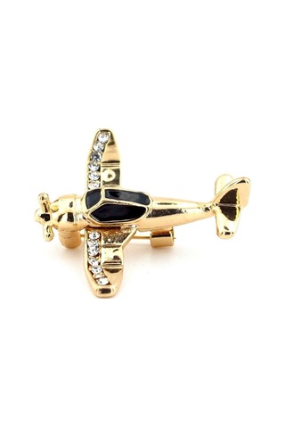 Solfera Pır Pır Uçak Hostes Pilot Havayolu Zirkon Taşlı Broş Rz173