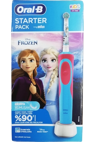 Oral-B Stages Power Kids Frozen Elektrikli Diş Fırçası + 2'li Yedek Başlık