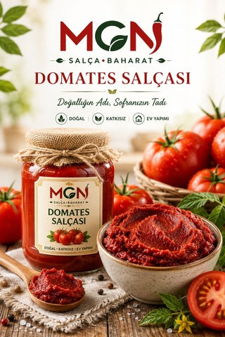 Ev Yapımı Güneş Kurusu Domates Salçası 670 Gr.