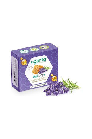 Agarta Doğal El Yapımı Lavanta Bal Sabunu 100 G