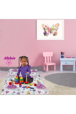 Abbie Kız Oyuncak Minderi 95 Lila