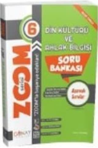 6. Sınıf Zoom Serisi Din Kültürü Soru Bankası Günay Yayınları