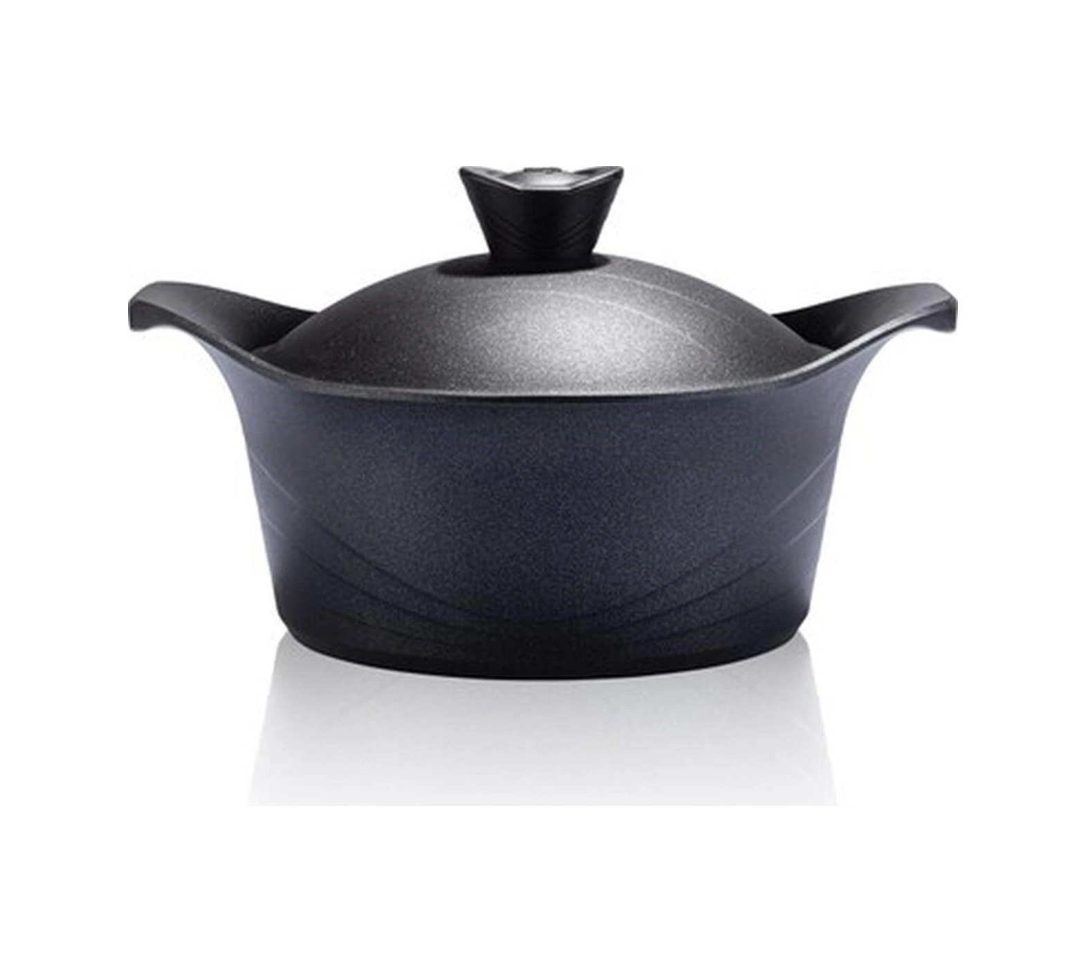 Martı 24 Cm Tencere Bakır - Siyah