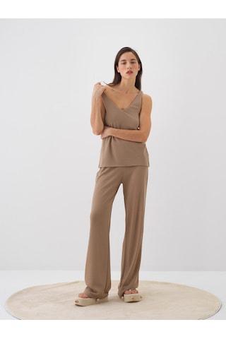 Xint Camel Pamuk Dokulu Regular Fit Atlet 602452