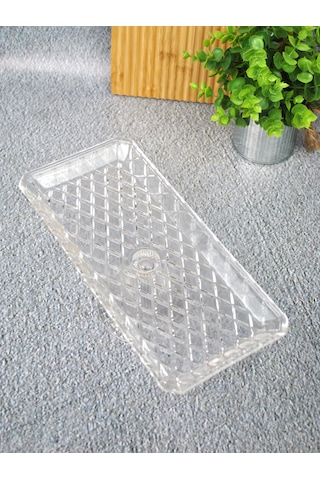 30 Cm Cam Ayaklı Sunum Tabağı Pasta Kek Tatlı Sunum Standı 30x13