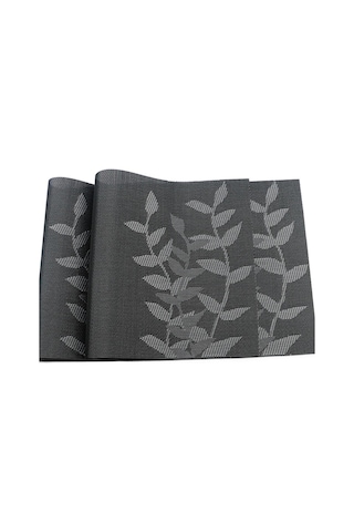 Altın 6 Adet Pvc Masa Paspasları Kaymaz Su Geçirmez Placemats Yaprak Çiçek Ağacı Masa Dekoratif Paspaslar Mutfak Aksesuarları Altın