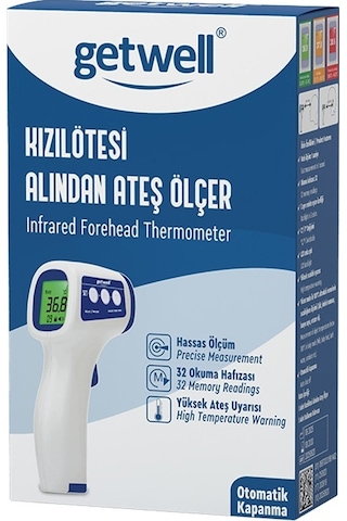 Getwell Kızıl Ötesi Temassız Alından Ateş Ölçer + Nebulizatör