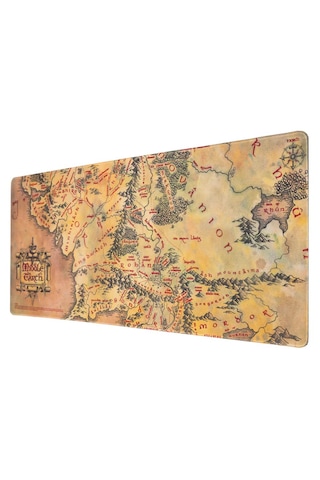 90x40 Xxl Gaming Mouse Pad Antik Harita Desenli Kaymaz Taban Büyük Boy Oyuncu Mousepad 90cm X 40cm