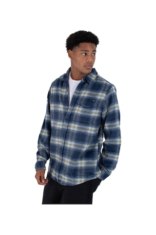 Hurley Hurley Portland Heavyweight Flannel Erkek Mavi Sweatshirt 6721 Lacivert