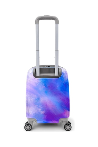 Coral High Renkli Desenli Mini Kabin Boy Valiz 40cm 16769 Çok Renkli