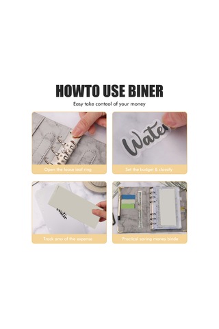 A6 Fermuarlı Bütçe Defteri Kaiyi