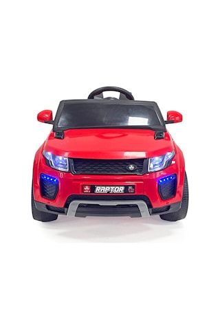 Akar Oyuncak Raptor 12 Volt Uzaktan Kumandalı Akülü Suv Çocuk Arabası Kırmızı