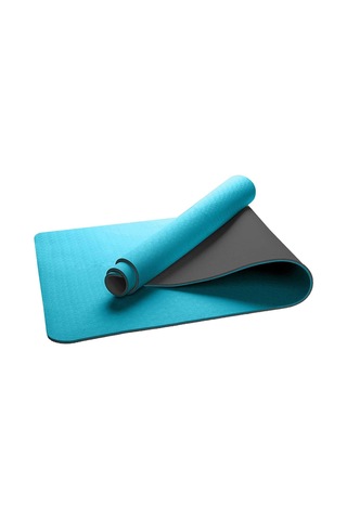 Ekolojik 6mm Tpe Yoga Matı Pilates Minderi Turkuaz Diğer