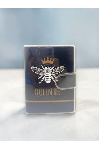 Queen Bee A7 Not Defteri , Çıt Çıtlı Cep Defteri - Siyah