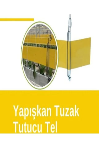 Yapışkan Tuzak Tutucu Tel 10 Adet