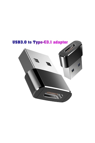 Usb 3.0 To Type C 3.1 Şarj Data Çevirici Dönüştürücü Adaptör 4429