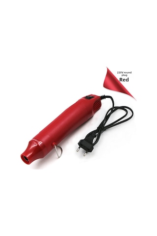 Yuntech01 220v Dairesel Fişli Isı Torchu - Kauçuk Damga, Relief Tozu, Islak Film Ve Ham Kili İçin El İşleri Araçları - Toptan Satış Kırmızı