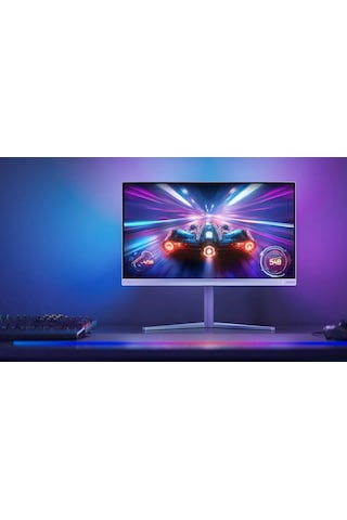 Philips Evnia 27m2n5201p 27"260hz 0,3ms Hdr10 Amb Yükseklik Ayarlı Fast Ips Beyaz Pivot Gaming Monitör
