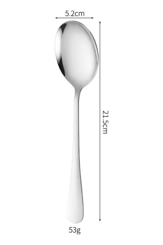 Gümüşi Paslanmaz Çelik Kek Spatulası Batı Restoranı-kepçe