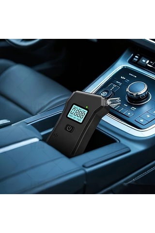 Willowhaven Black Alkometre Lcd Ekranlı 5 Ağızlık Hediyeli Kişisel Ve Ticari Kullanım İçin Taşınabilir