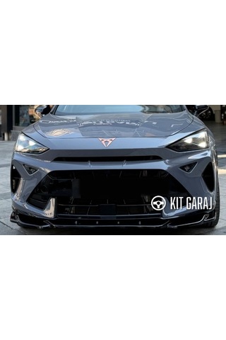 Cupra Formentor Cupra Parlak Siyah Ön Lip Plastik Boyalı