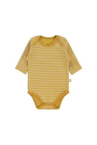 Civil Baby Aslan Empirmeli 3 Lü 0-36 Ay Çıtçıtlı Badi - Hardal