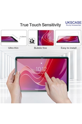 Lenovo Tab M11 11'' Tb330fu Uyumlu Temperli Cam Ekran Koruyucu 2 Adet