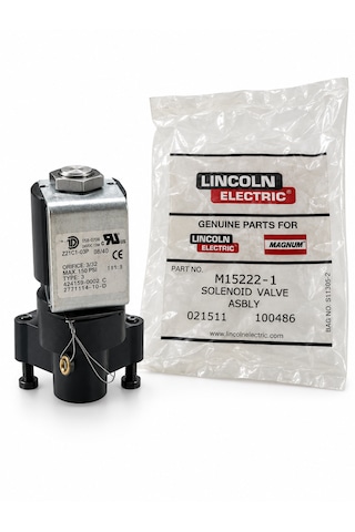 Lincoln Electric Kaynak Makinesi Solenoid Gaz Valfi M15222-1 Peter Paul 022z0030lkm