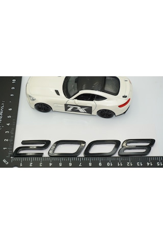 Dk Tuning Peugeot Yeni 2008 Bagaj 3m 3d Siyah Abs Yazı Logo