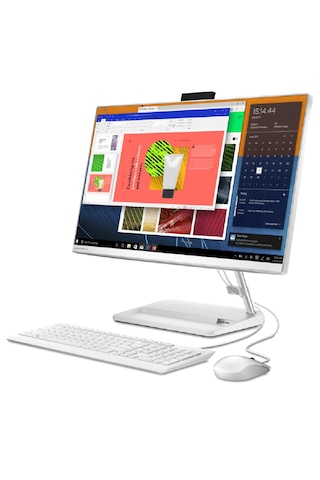 Lenovo IdeaCentre AIO 3 24IAP7 F0GH01HXTR i5-12450H 16 GB 512 GB SSD 23.8" Free Dos AIO Masaüstü Bilgisayar