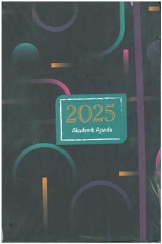 Özkan 2025 Akademik Ajanda Haftalık Ciltli 17x24 Yeşil Çok Renkli