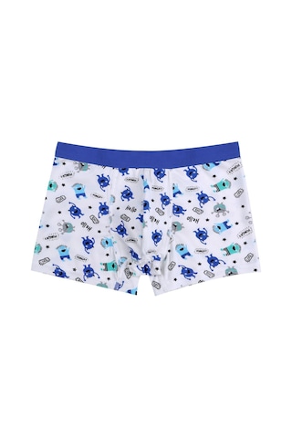 Koza İç Giyim Erkek Çocuk Pamuklu Uzay Baskılı 3'lü Boxer 3053 3053-15