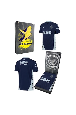 Fenerium Fenerbahçe 24/25 Çocuk Forma Fb Kanarya Baskılı Kutulu 001