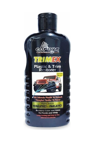 Ebrayn Trimex Plastik Ve Kauçuk Yüzey Yenileyici & Parlatıcı 200 Ml