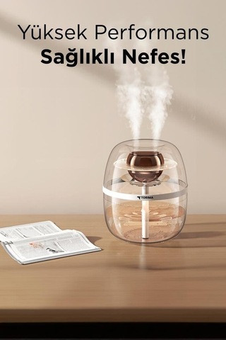 Delux Serisi Hava Nemlendiricisi Buhar Makinesi K30 Sessiz Masaüstü Geniş Kapasiteli