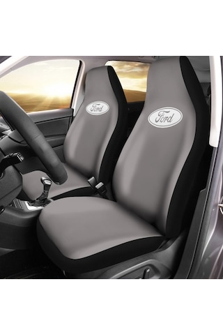 Ford Focus Araca Özel Oto Koltuk Kılıfı Pro - Gri ( Yeni Tasarım