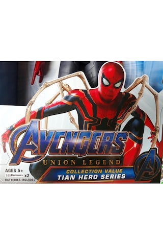 Spıderman Oyuncak Ahtapot Kollu 29cm Örümcek Adam Sesli Işıklı