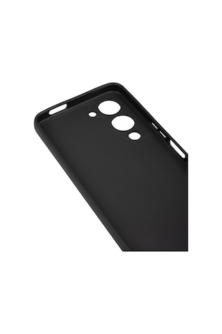 Nourthkiingdom Vivo Y5s Kılıf Zore Biye Silikon - Siyah Siyah