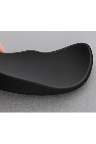 Silikon Fare Bilek Dayağı Koruyucu Ergonomik Mouse Pad Siyah Konforlu Ve Kaymaz Tasarım