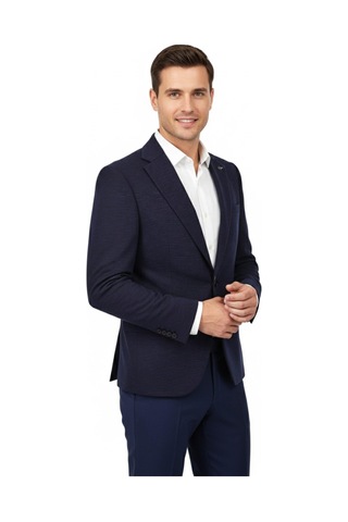 Erkek Tek Spor Ceket Çift Yırtmaçlı Bgl-st04982 Bordo