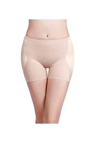 Yeni İnci Curvy Hıps Basen Genişletici Kum Saati Külot Ten