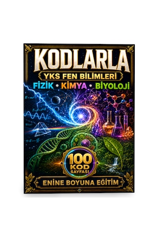 Kodlarla Yks Fen Bilimleri Fizik-kimya-biyoloji