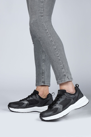 Lescon 28627 Siyah Erkek Sneaker Günlük Spor Ayakkabı Beyaz