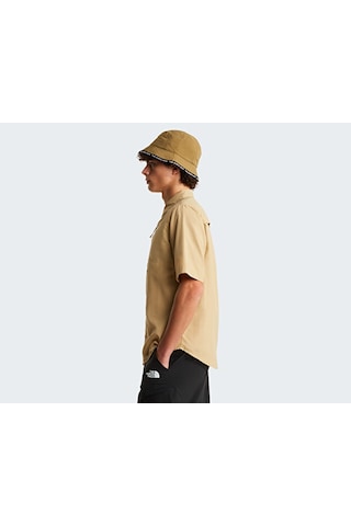 The North Face M Sequoia Short Sleeve Shirt Erkek Outdoor Kısa Kollu Gömlek Nf0a8fu6lk51 Bej