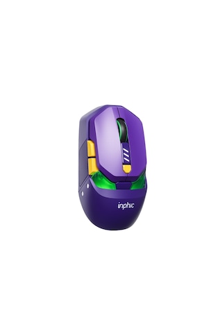 Inphıc Yc-xs Star Tunnel Üç Modlu Rgb Gaming Mouse 12800 Dpı Mor