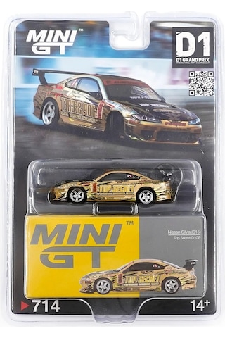 Mini Gt 714 1/64 Nissan Silvia S15 Top Secret D1gp - Blister Paket