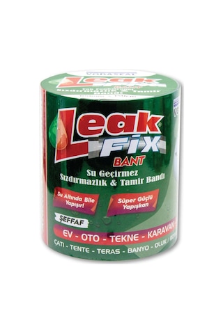 Vodaseal Leakfix Sızdırmazlık Ve Tamir Bandı 100 Mm - 150 Cm. - Şeffaf